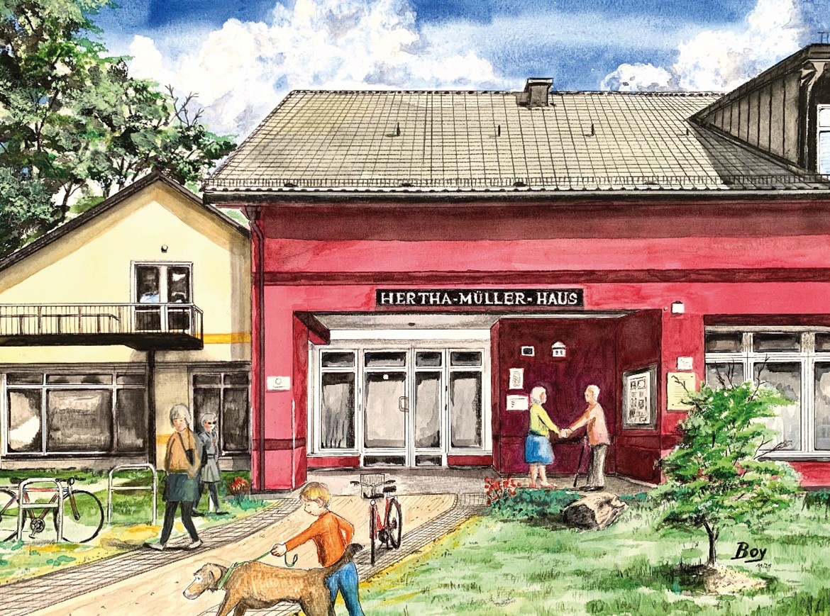 Lesung Hertha Müller Haus Zehlendorf